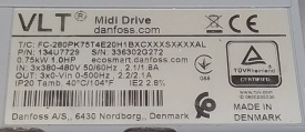Danfoss FC-280 0.75kW 336302G272