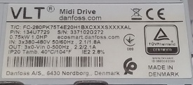 Danfoss FC-280 0.75kW 337102G272