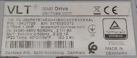 Danfoss FC-280 0.75kW 337602G272