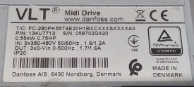 Danfoss FC-280 0.55kW 058702G420