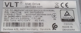 Danfoss FC-280 0.55kW 285702G272