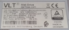 Danfoss FC-280 1.1kW 146802G272