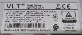 Danfoss FC-280 1.1kW 061902G451