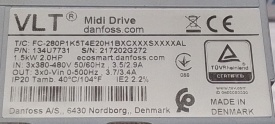 Danfoss FC-280 1.5kW 217202G272