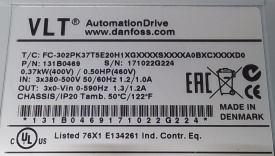Danfoss FC-302 0.37kW 171022G224