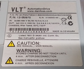 Danfoss FC-301 2.2kW 010806G166