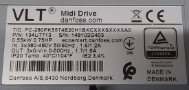 Danfoss FC-280 0.55kW 148102G403