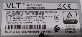 Danfoss FC-280 0.75kW 130202G501