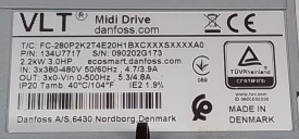 Danfoss FC-280 2.2kW 090202G173