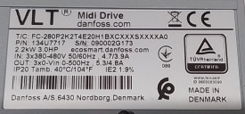 Danfoss FC-280 2.2kW 090002G173