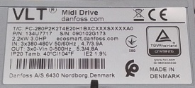 Danfoss FC-280 2.2kW 090102G173