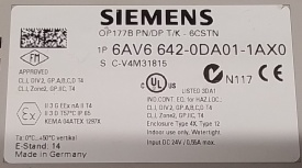 Siemens OP177B C-V4M31815
