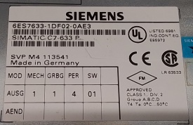 Siemens Simatic C7-633 6ES7633-1DF02-0AE3 113541