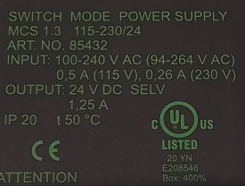 Murr Elektronik MCS 1.3 115-230/24
