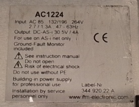 IFM Electronic AC1224 AS-i 4A