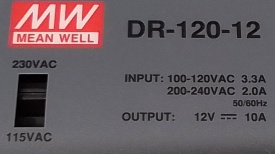 Mean Well DR-120-12 10A