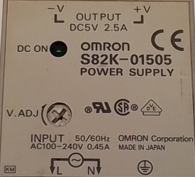 Omron S82K-01505 2,5A