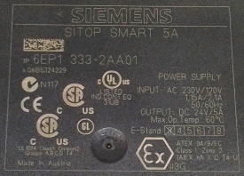 Siemens Sitop Smart 5A 6EP1333-2AA01 5A