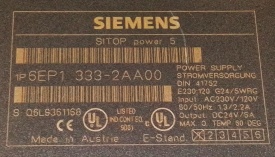 Siemens Sitop power 5 6EP133-2AA00