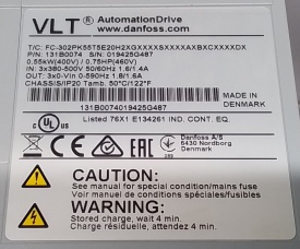 Danfoss FC-302 0.55kW 019425G487
