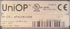 UniOP ePAD06 19304948429