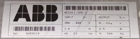 ABB ACS 300 0.75kW 6050210