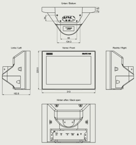 Siemens TP1200 Comfort Pro 6AV2124-0MC24-0BX0 LBS61077463