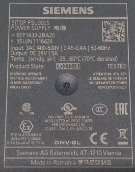 Siemens Sitop PSU300S 6EP1433-2BA20 5A
