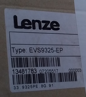 Lenze EV9325-EP 5.5kW 000003