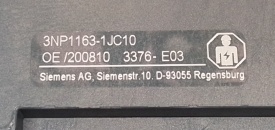 Siemens Fuse Switch Disconnector 3NP1163-1JC10 3x