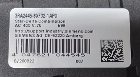 Siemens Star-Delta Combination 3RA2445-8XF32-1AP0