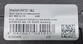 Siemens Star-Delta Combination 3RA2445-8XF32-1AL2 6x