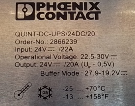 Phoenix Contact 2866239 Quint-DC-UPS/24DC/20 3015199431