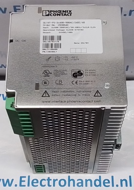 Phoenix Contact 2938646 Quint-PS-3x400-500AC/24DC/40 40A
