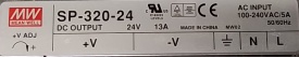 Mean Well SP-320-24 24V 13A 13x