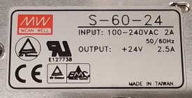 Mean Well S-60-24 24V 2.5A
