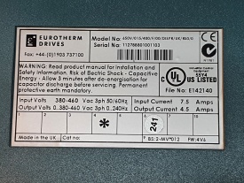 Eurotherm 650V 1.5 Kw 112788801001103 