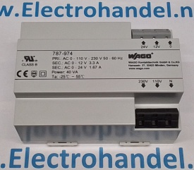 Wago 787-974 110+230V 12V+24V