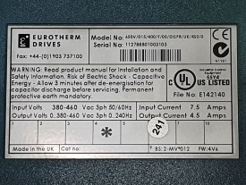 Eurotherm 650V 1.5 Kw 112788801003103