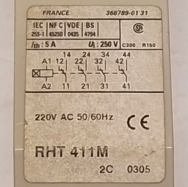 Telemecanique RHT 411M