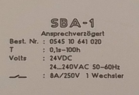 Eberle SBA-1 054510641020