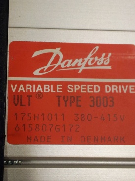Danfoss VLT 3003 1.5kw  615807G172