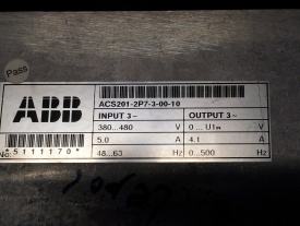 ABB ACS 201  1.5 kw  511170 