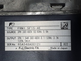 Fuji Frenic-Eco 1,5 kw 85A548A0012I