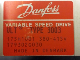 Danfoss VLT 3003  2.2 kw  179302G030