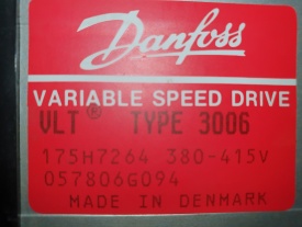 Danfoss VLT 3006  4 kw  057806G094