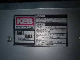 Keb Combivert F0  4 kw  93400351-023168