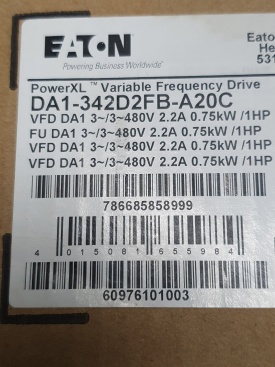Eaton DA1 Power XL 0.75 kw 60951901003 
 