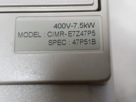 Omron Varispeed E7  7.5 kw 1R0935153800007