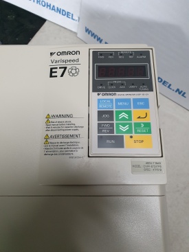 Omron Varispeed E7  7.5 kw 1R0935153800009 